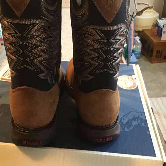 New Durango Kid's Lil' Rebel Cowboy Boots - Picture 6 of 8